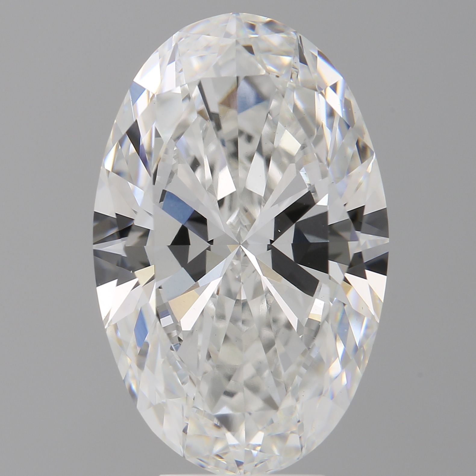 7.08 ct. oval Lab Grown Diamond front image