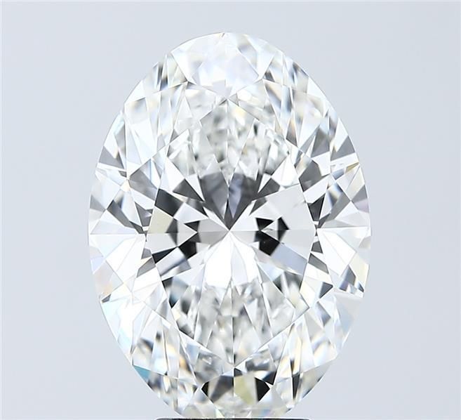 5.09 ct. oval Lab Grown Diamond front image