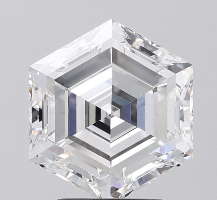 3.06 ct lab-grown Hexagonal Diamond