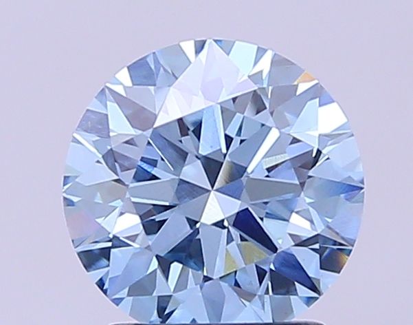 2.03 CT Fancy Vivid Blue ROUND