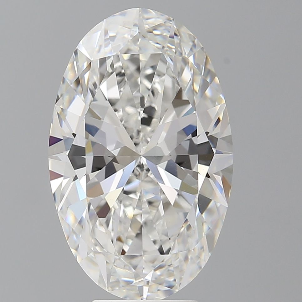 6.60 ct. oval Lab Grown Diamond front image