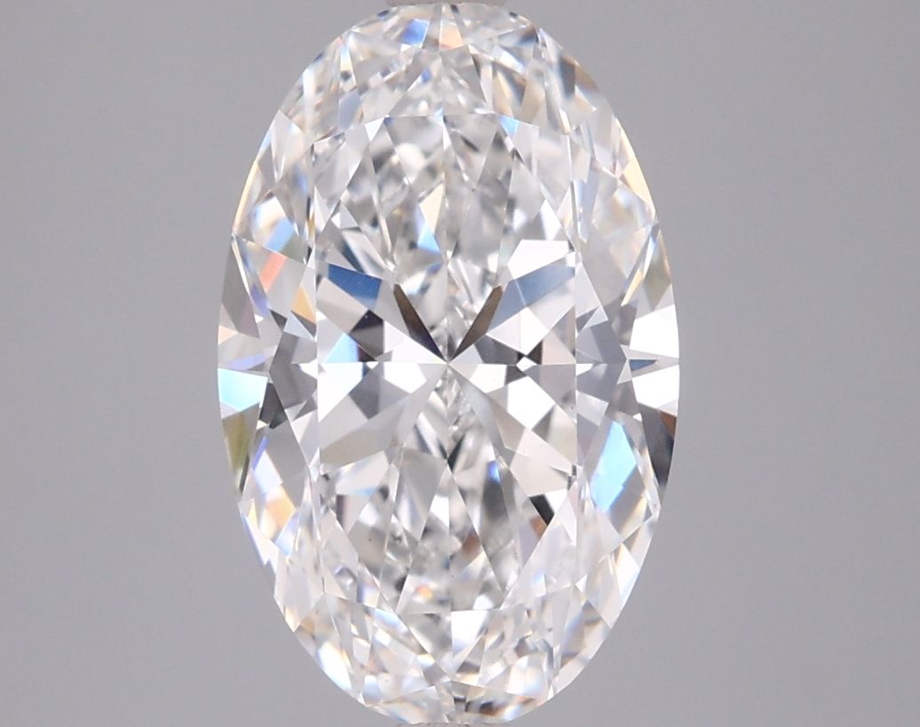 3.01 ct. oval Lab Grown Diamond front image