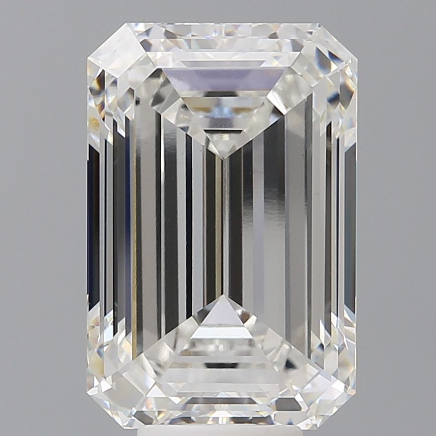 9.05 ct. emerald Lab Grown Diamond front image