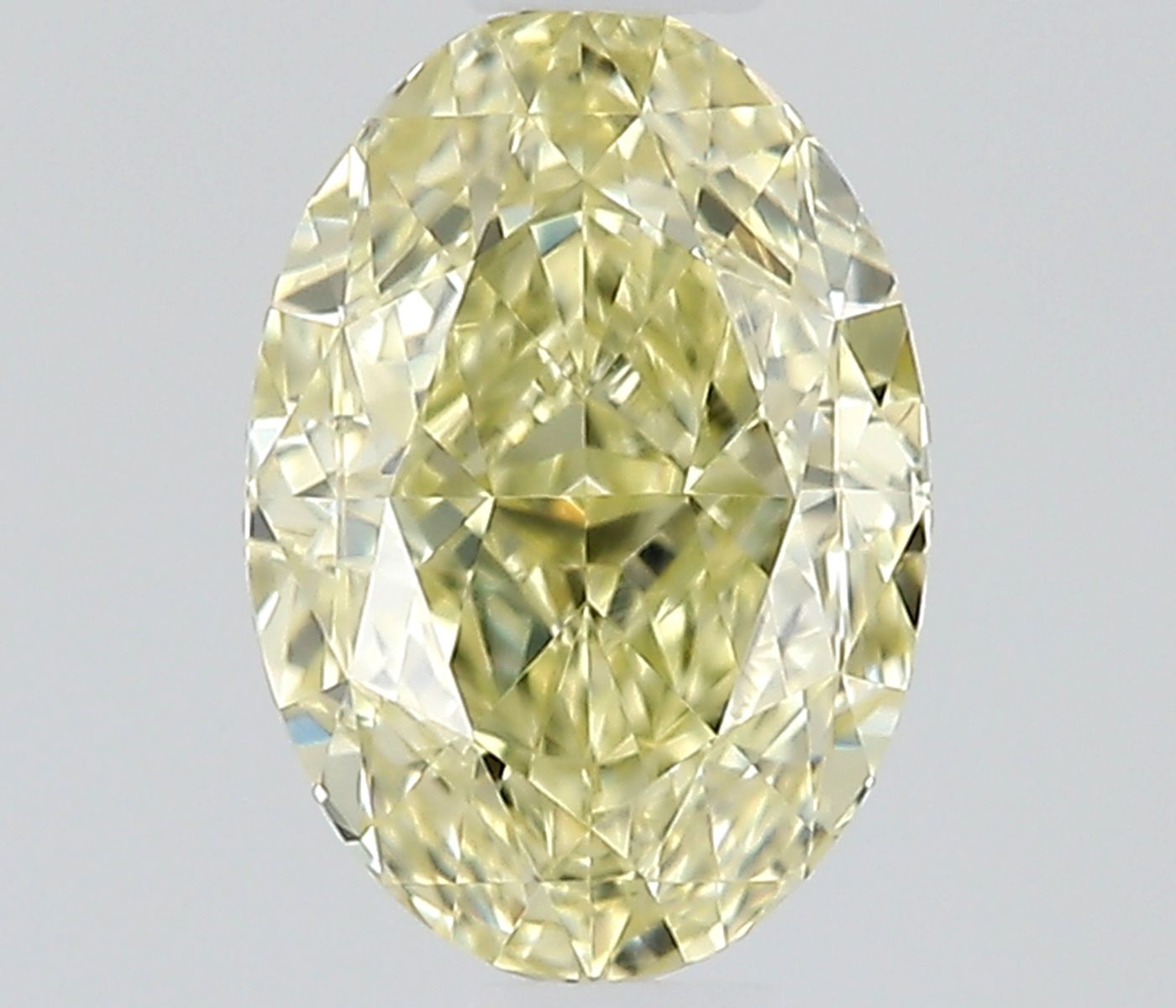 Diament 0.34 ct Fancy Light Yellow/VVS1