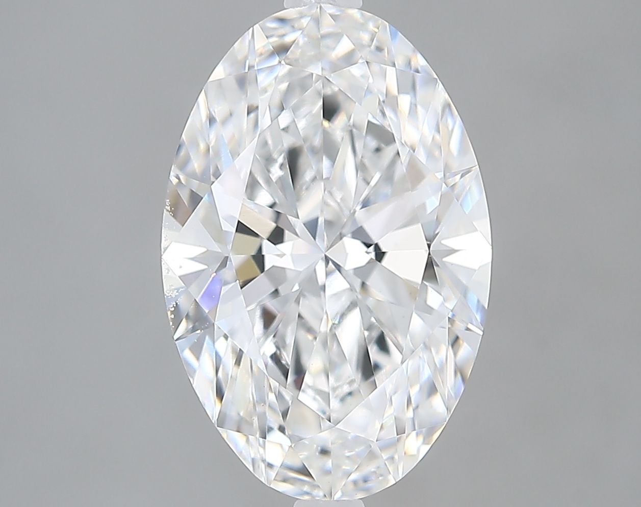 3.19 ct. oval Lab Grown Diamond front image