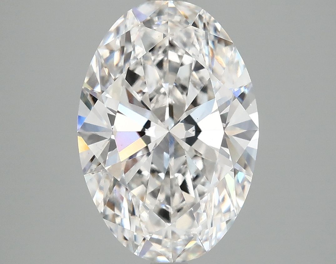3.80 ct. oval Lab Grown Diamond front image