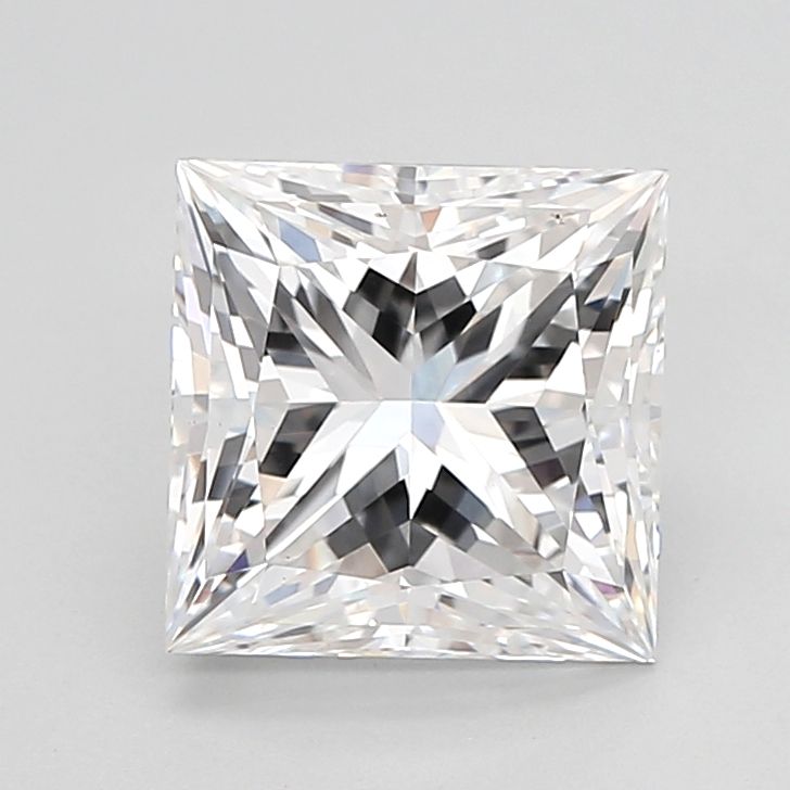 2.52 ct. princess Lab Grown Diamond front image