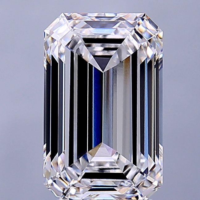 3.58 ct. emerald Lab Grown Diamond front image