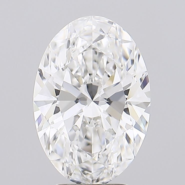 3.01 ct. oval Lab Grown Diamond front image