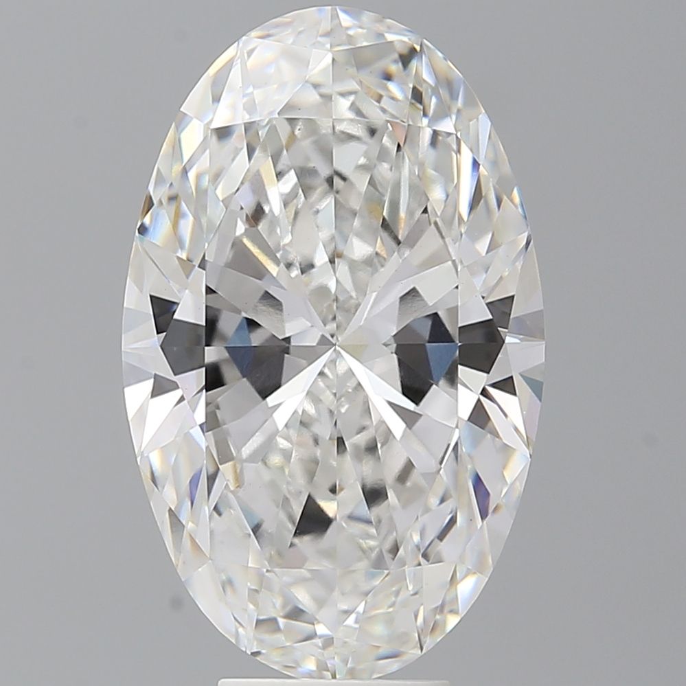7.59 ct. oval Lab Grown Diamond front image