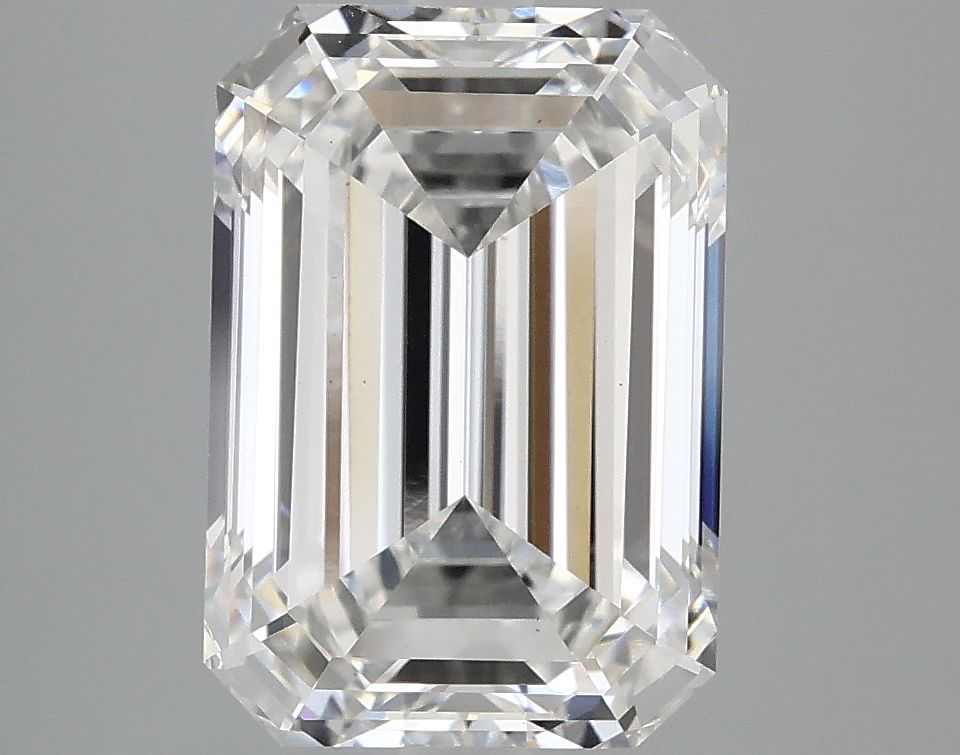 4.08 ct. emerald Lab Grown Diamond front image