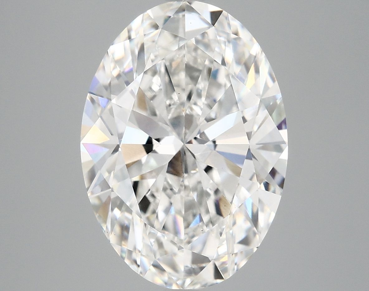 5.04 ct. oval Lab Grown Diamond front image