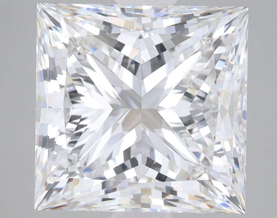 6.04 ct. princess Lab Grown Diamond front image
