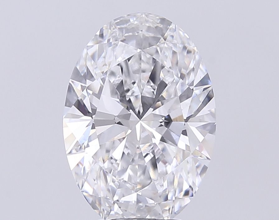 4.14 ct. oval Lab Grown Diamond front image