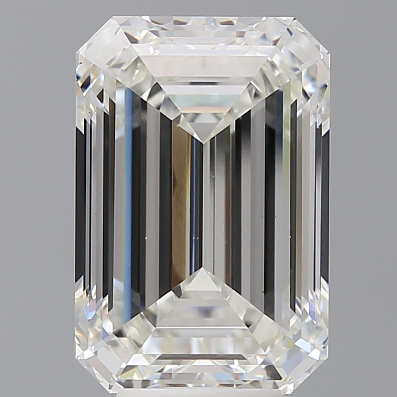 7.10 ct. emerald Lab Grown Diamond front image