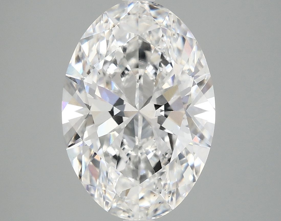 3.99 ct. oval Lab Grown Diamond front image
