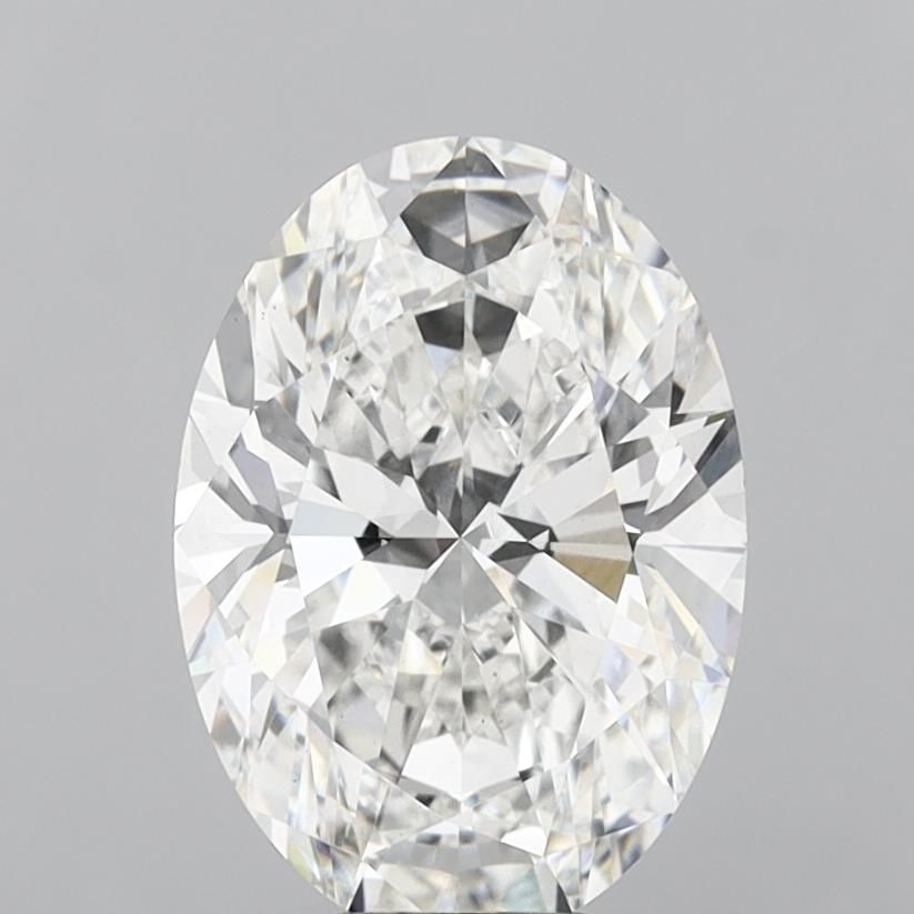 7.00 ct. oval Lab Grown Diamond front image