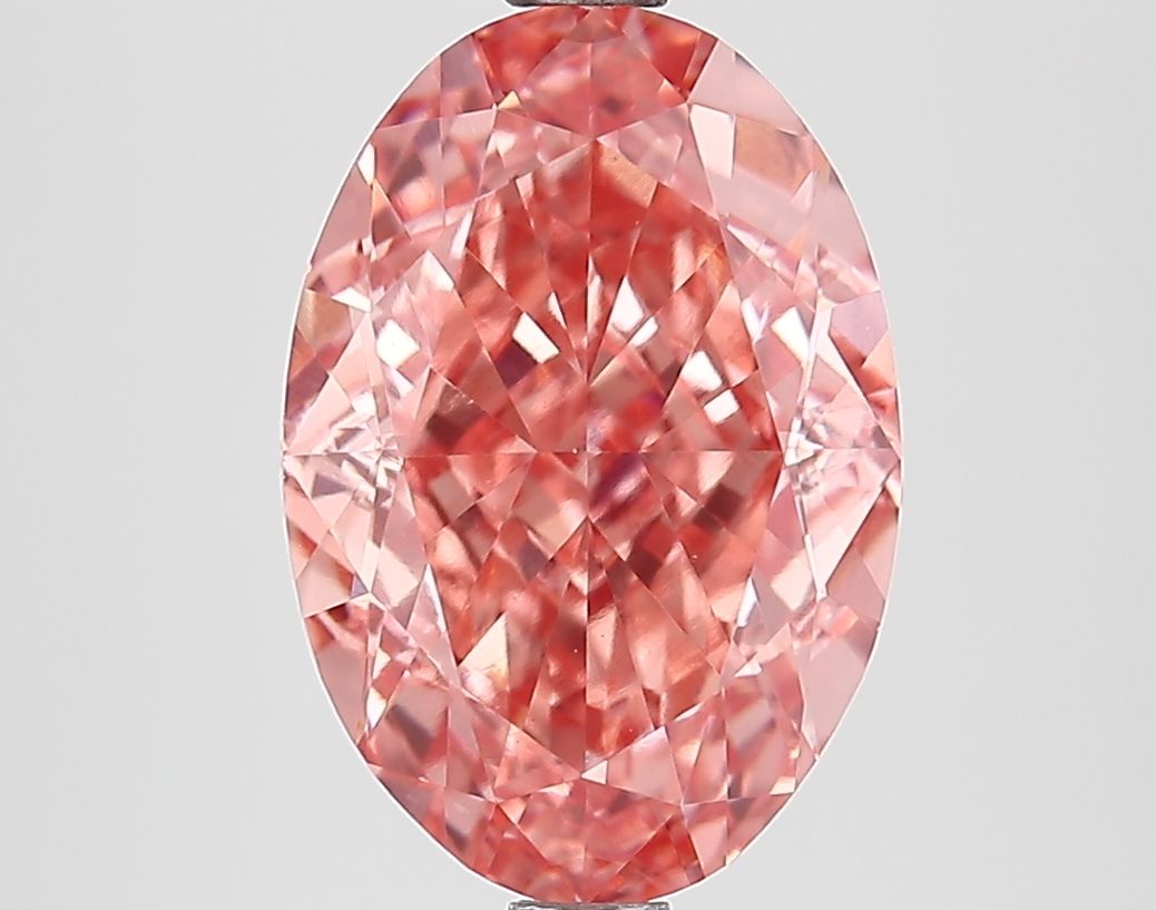 4.07 ct. oval Lab Grown Diamond front image