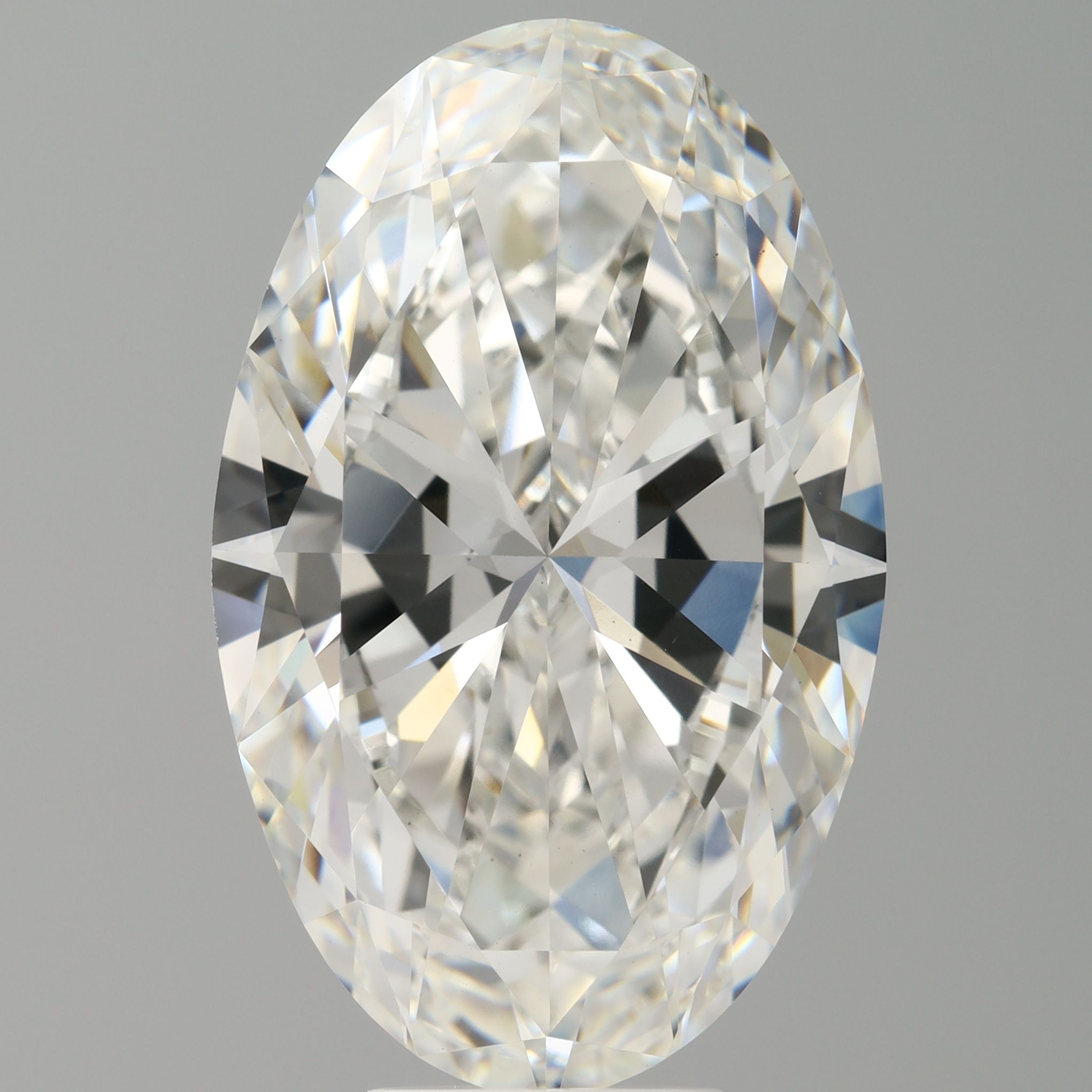 8.04 ct. oval Lab Grown Diamond front image