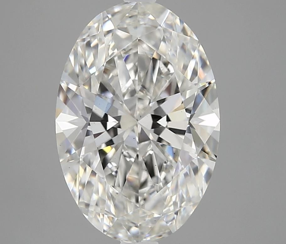 3.80 ct. oval Lab Grown Diamond front image
