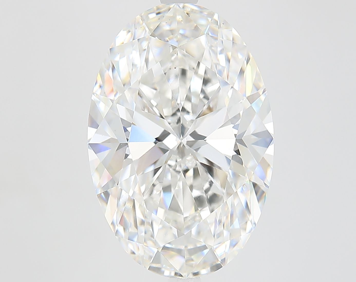 7.25 ct. oval Lab Grown Diamond front image