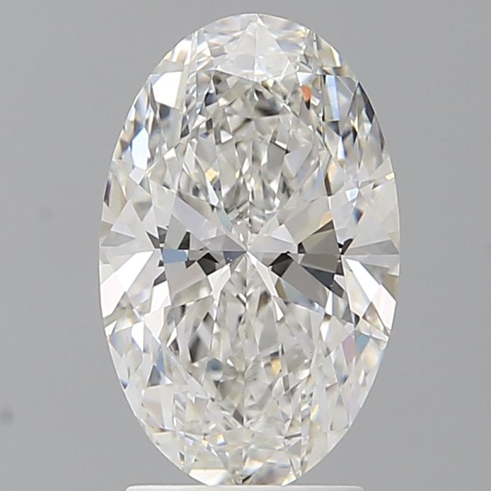 2.60 ct. oval Lab Grown Diamond front image