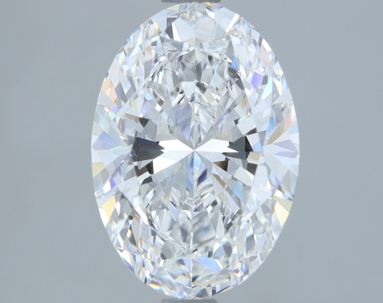 2.05 ct. oval Lab Grown Diamond front image