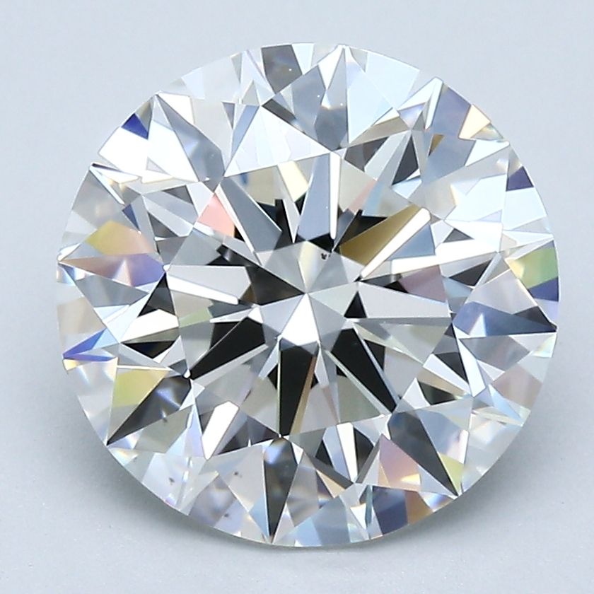3.76 ct Round diamond