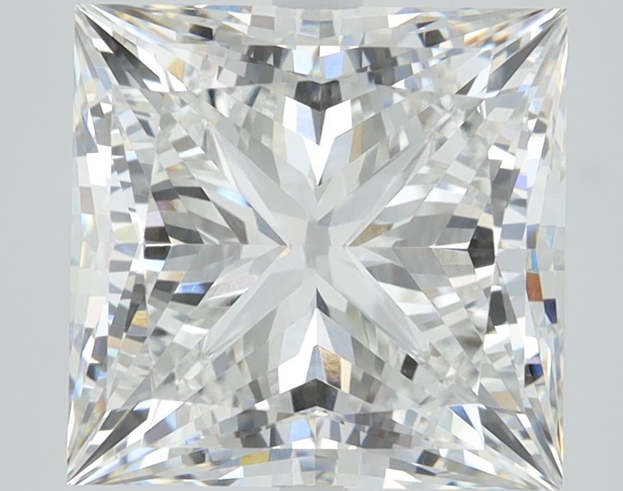 5.52 ct. princess Lab Grown Diamond front image