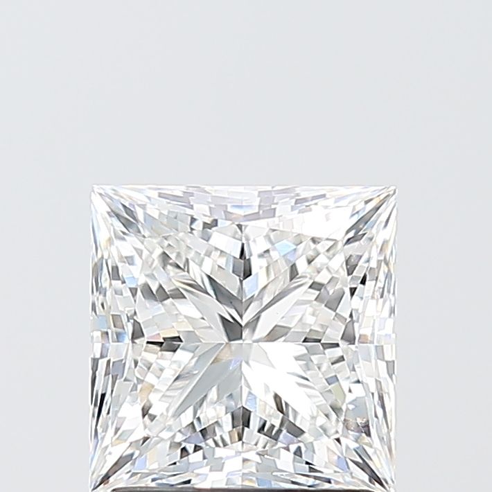 2.08 ct Princess diamond