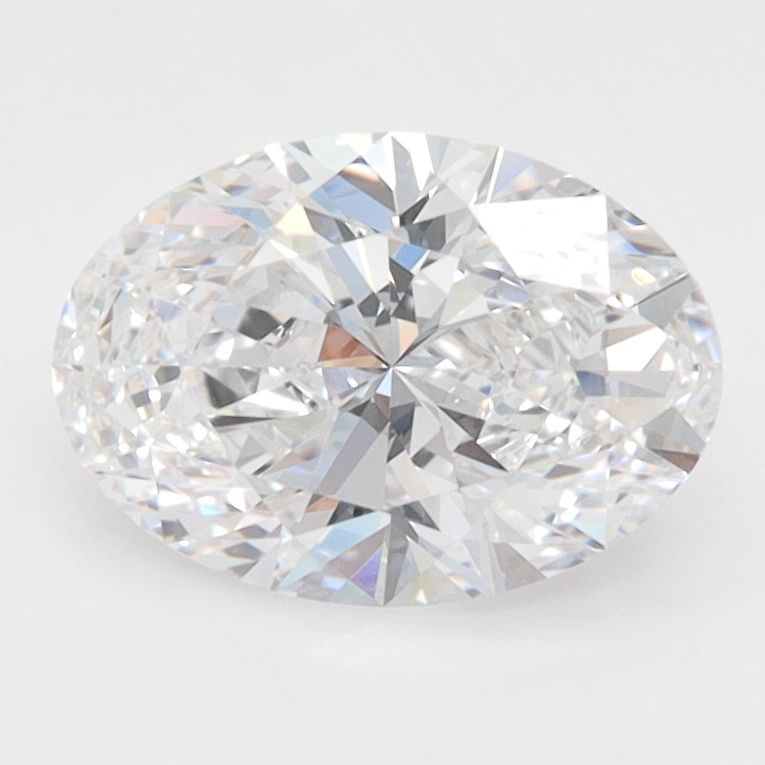 1.57 ct. oval Lab Grown Diamond front image