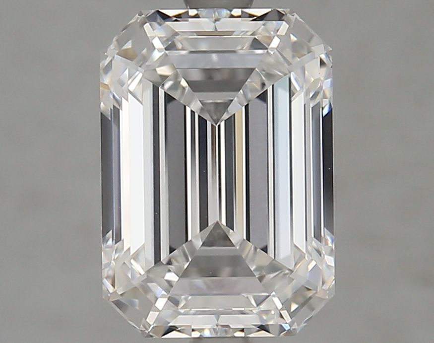 Diamant Émeraude 4.03 ct - Couleur D - Pureté VVS2