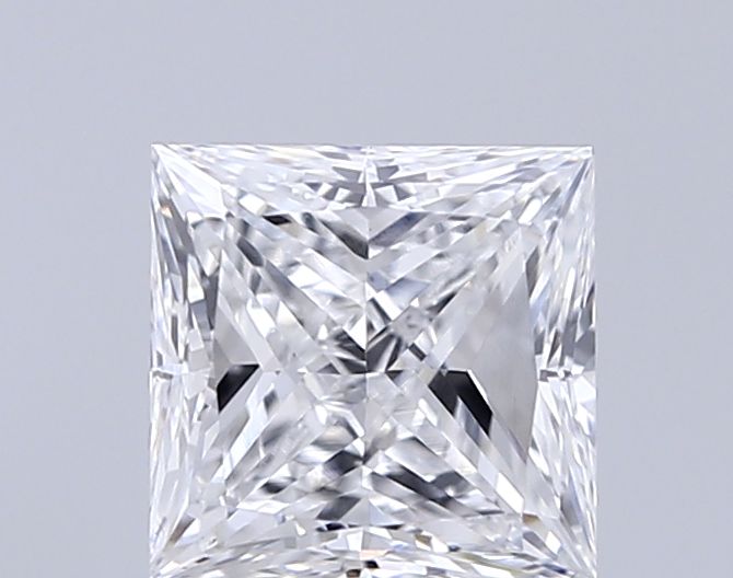 0.77 ct. princess Lab Grown Diamond front image