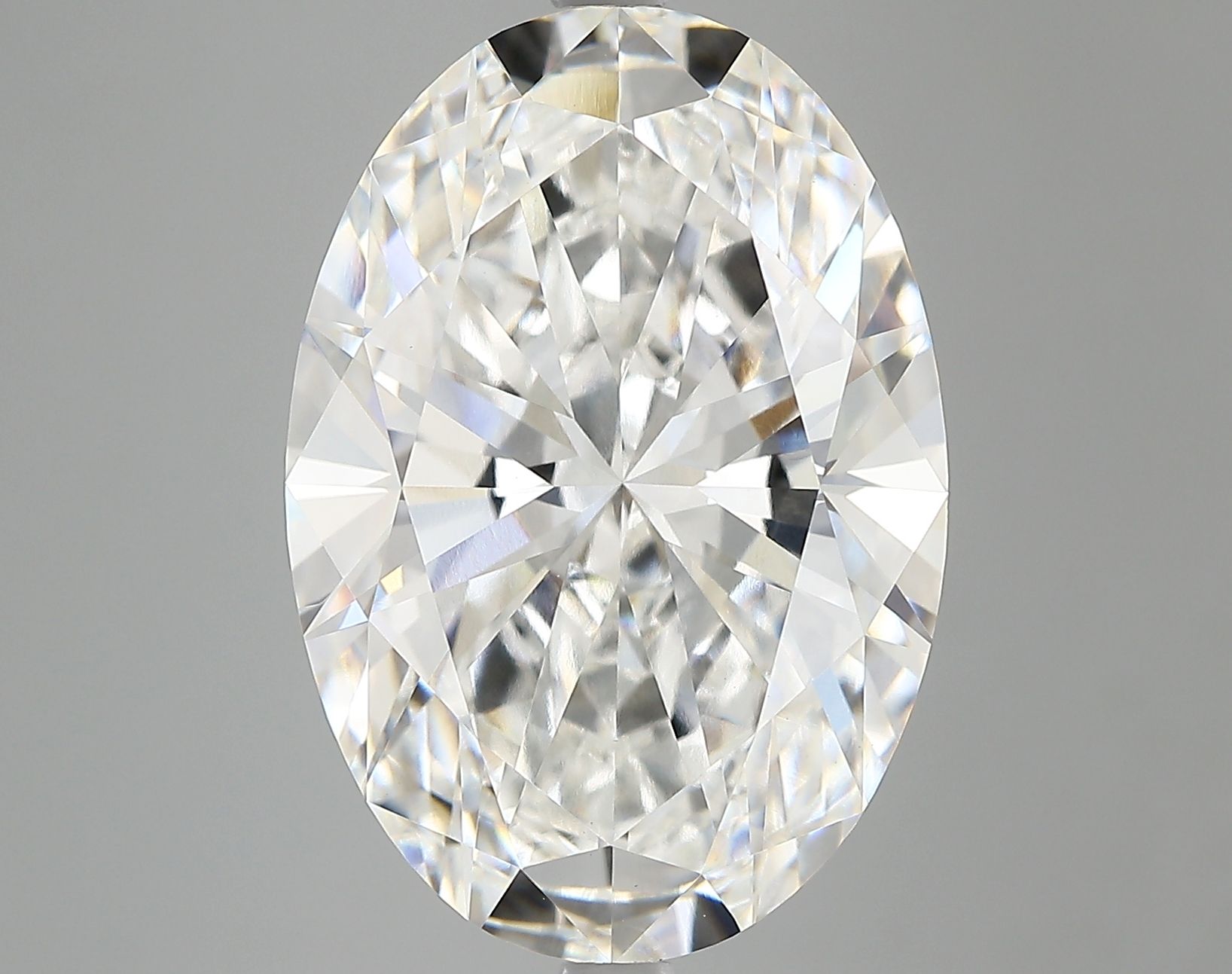 8.58 ct. oval Lab Grown Diamond front image
