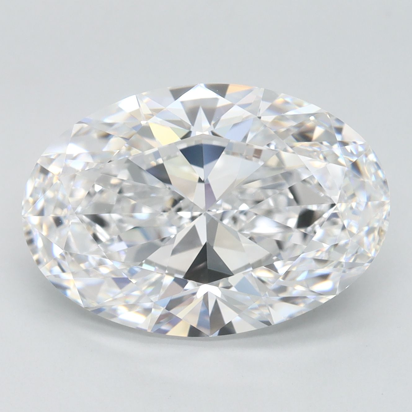 5.01 ct. oval Lab Grown Diamond front image