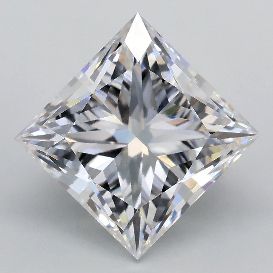 3.09 ct. princess Lab Grown Diamond front image