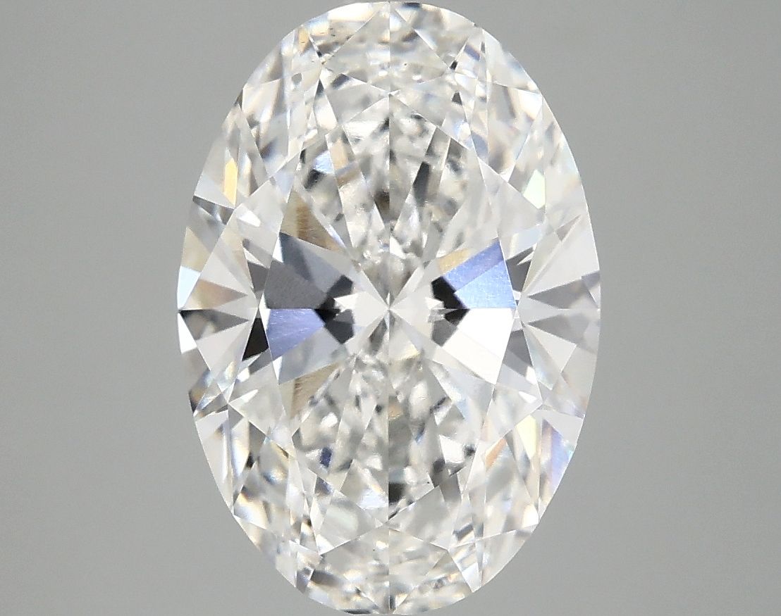 3.86 ct. oval Lab Grown Diamond front image