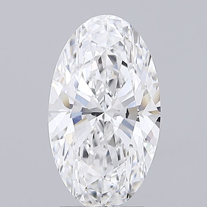3.01 ct. oval Lab Grown Diamond front image