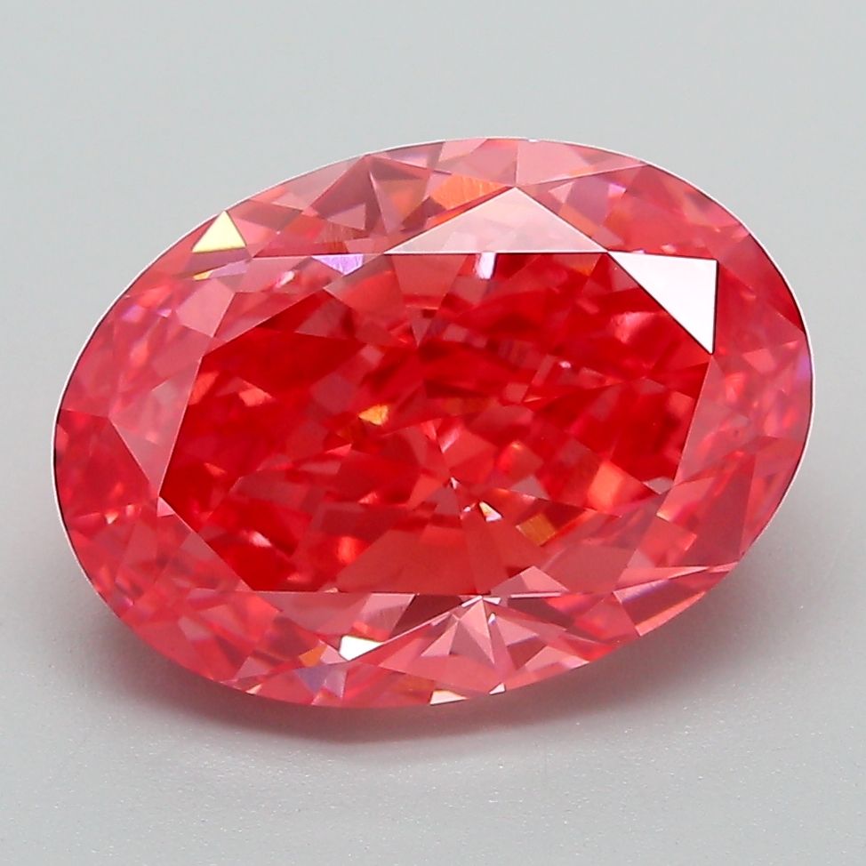 4.71 ct. oval Lab Grown Diamond front image
