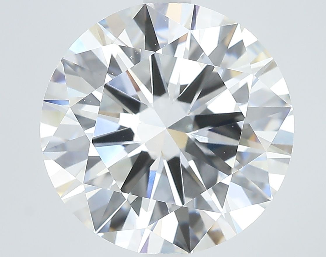 7.04 ct. round Lab Grown Diamond front image