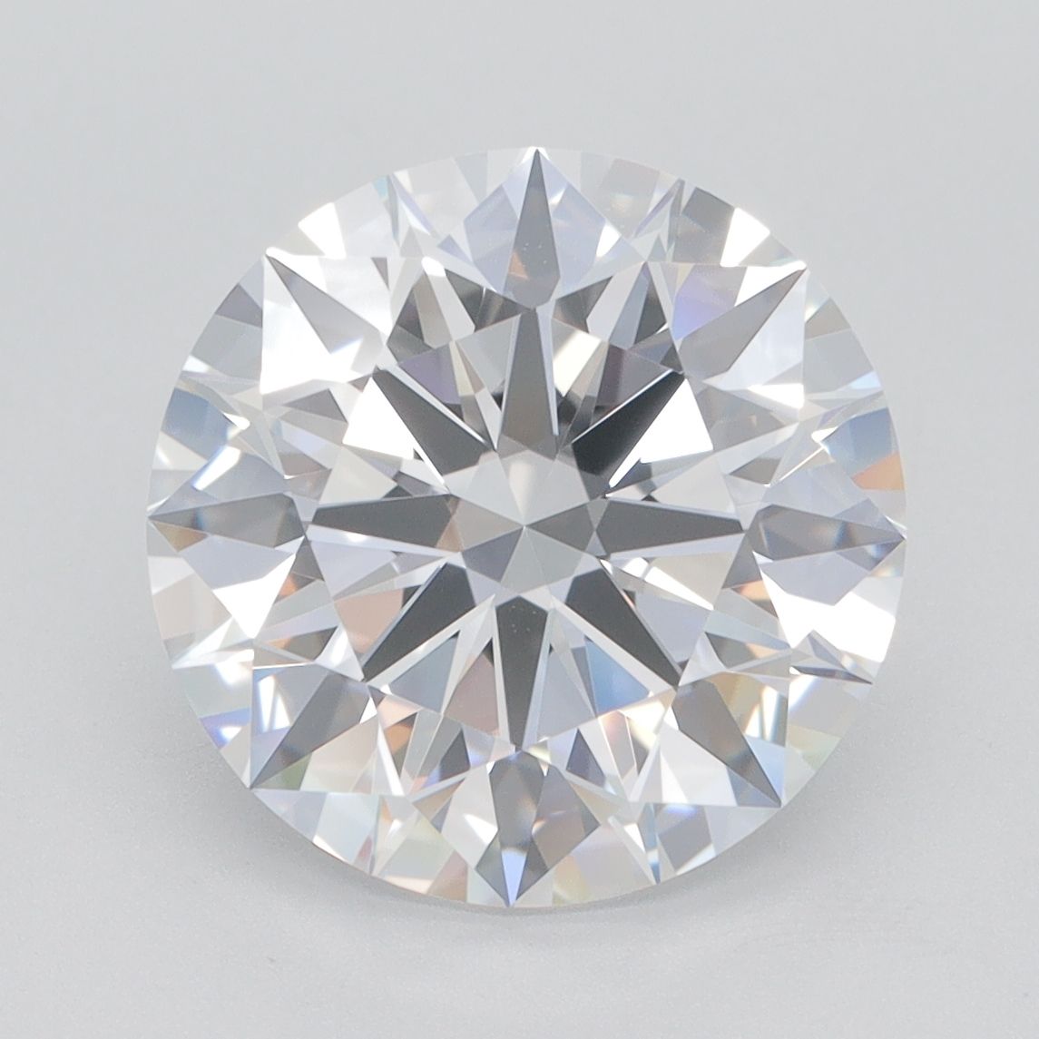 5.02 ct. round Lab Grown Diamond front image