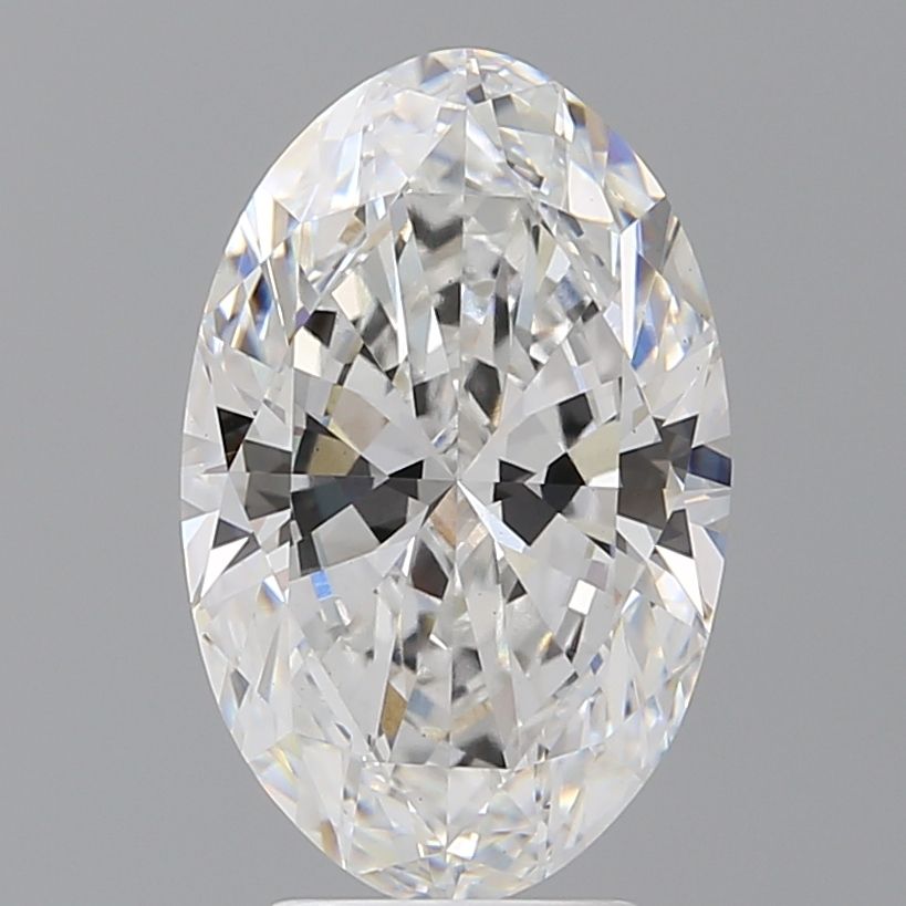 4.08 ct. oval Lab Grown Diamond front image