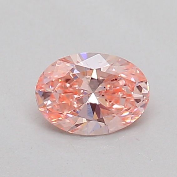 0.22 CT Fancy Vivid Pink OVAL