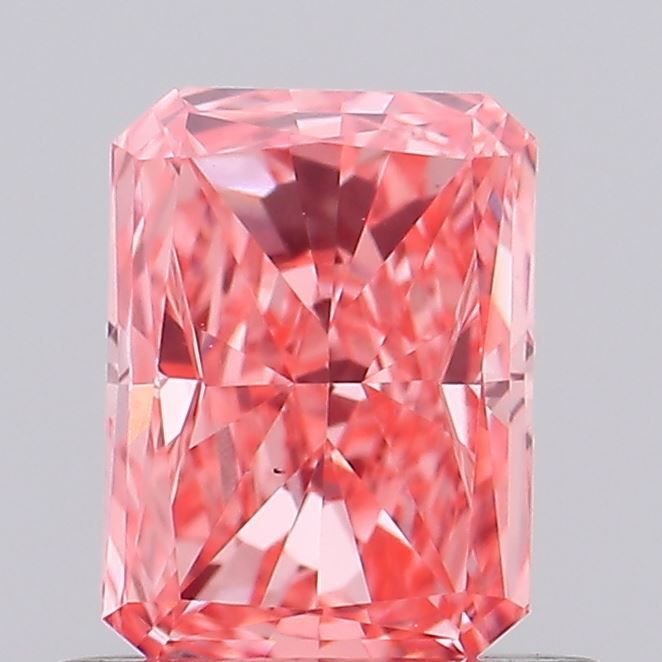 0.68 CT Fancy Vivid Pink RADIANT
