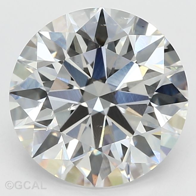 2.56 ct. round Lab Grown Diamond front image