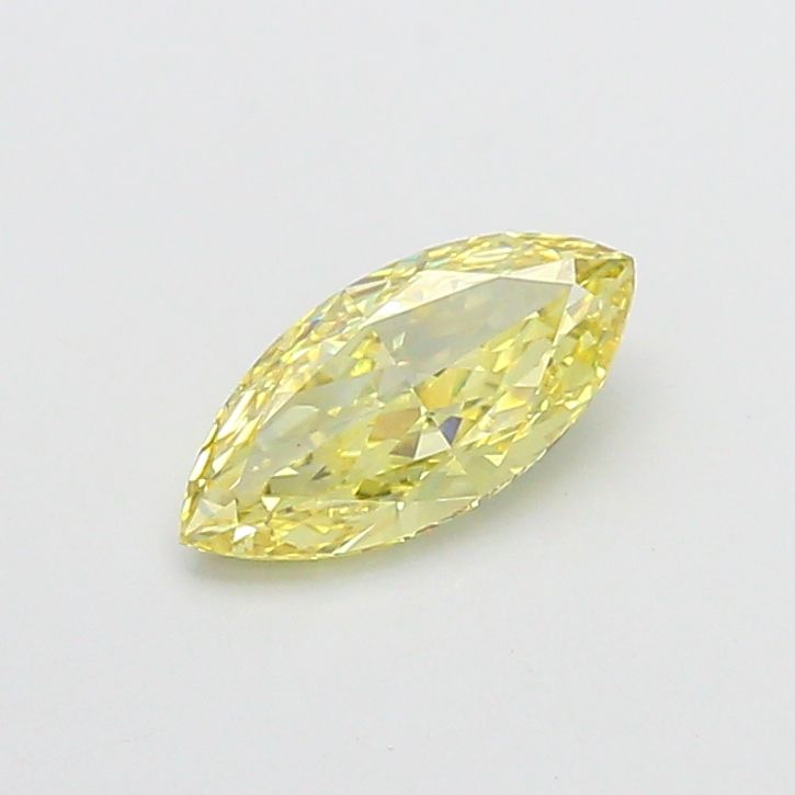 1.23 CT Fancy Yellow MARQUISE