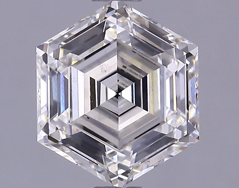 1.66 ct lab-grown Hexagonal Diamond