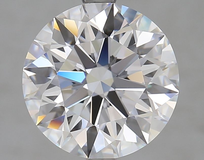 Diamant Rond 4.02 ct - Couleur D - Pureté VVS2
