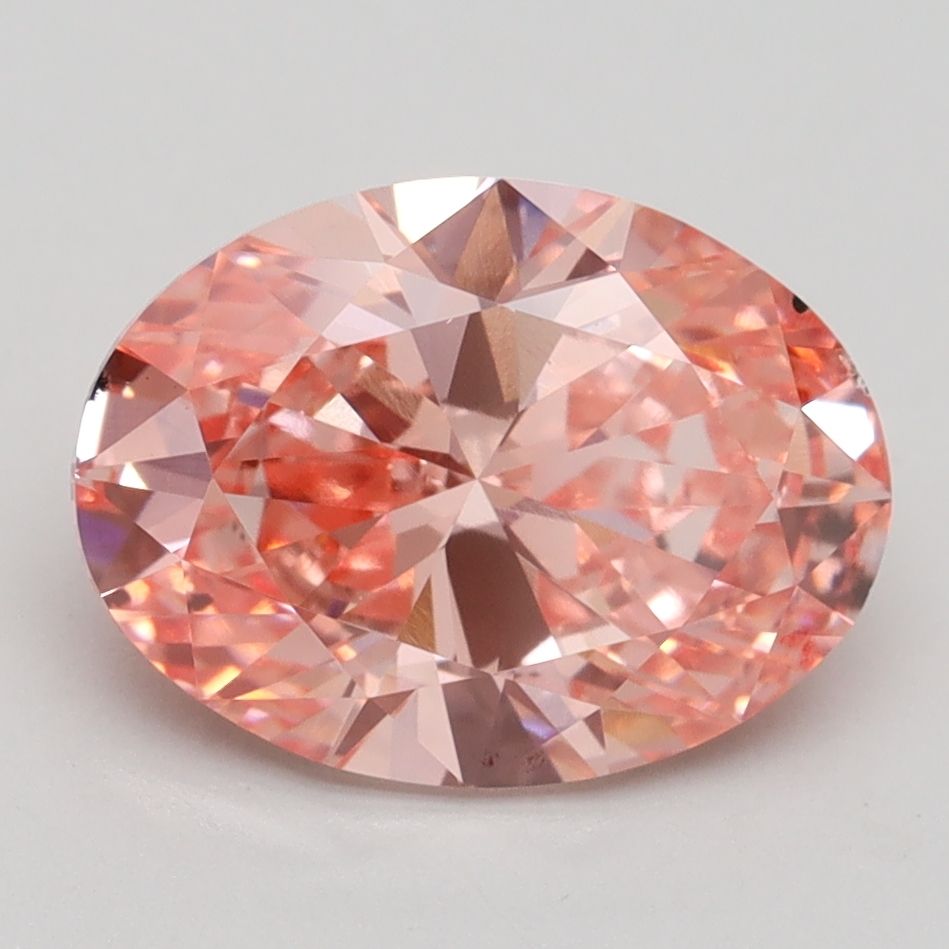 2.95 ct. oval Lab Grown Diamond front image