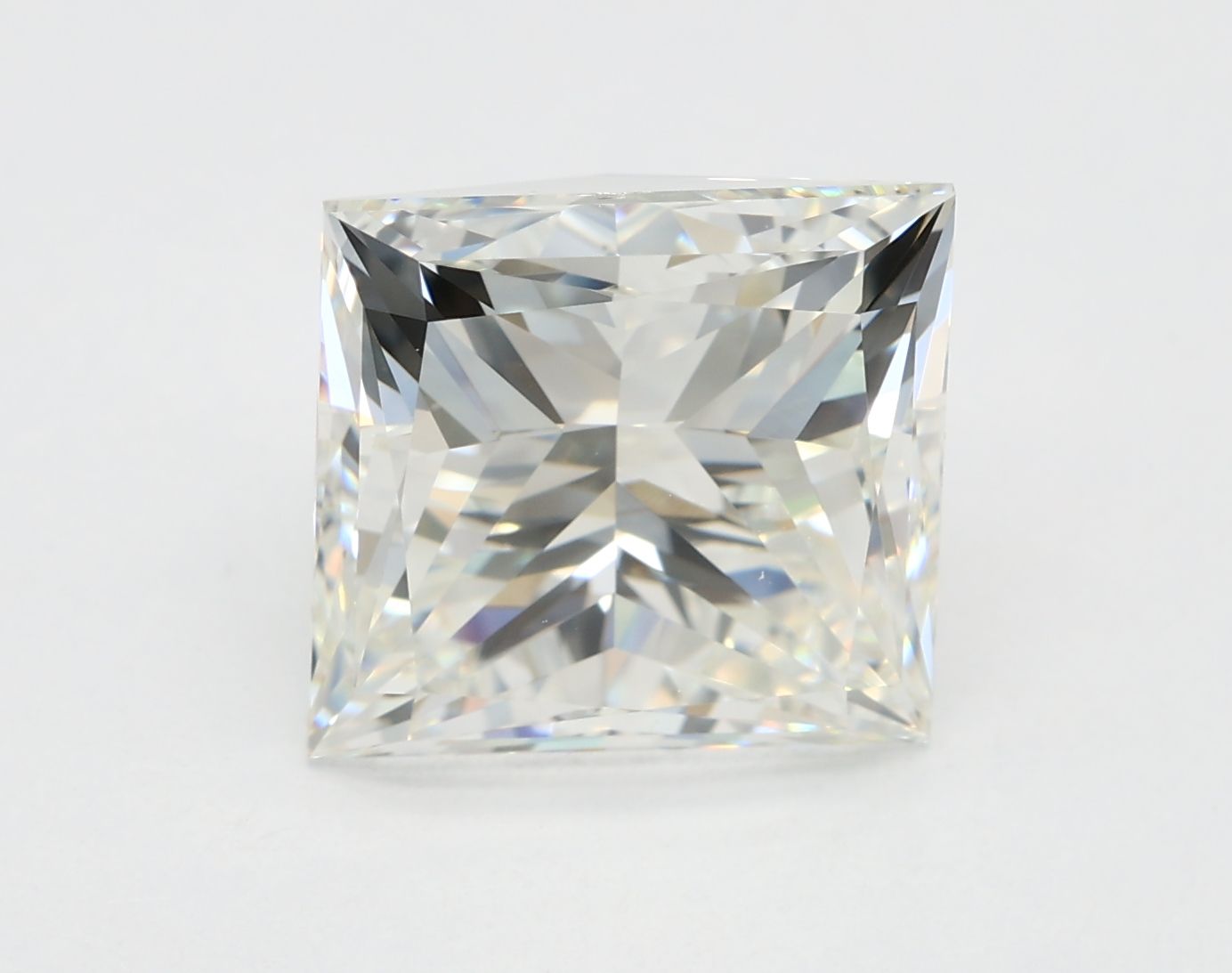 5.02 ct. princess Lab Grown Diamond front image